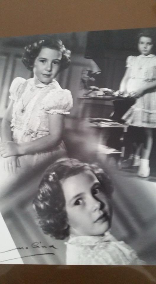 Retrato de Débora Barenboim-Salej quando era criança.